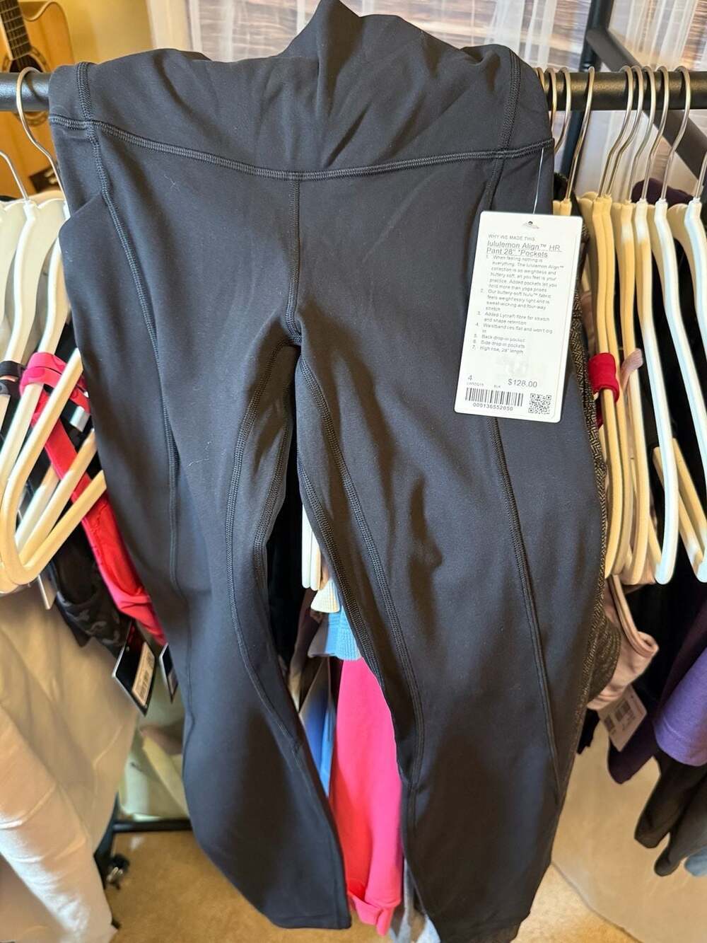 Lululemon Align High-Rise Pant with Pockets 28" - Black